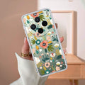 Bloom Carnival Transparent silicon case For Vivo X200 5G