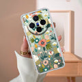 Bloom Carnival Transparent silicon case For Vivo X300 5G