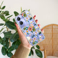 Bloom Carnival Transparent silicon case For Vivo Y28s/ Y28e