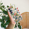 Bloom Carnival Transparent silicon case For Vivo Y300 5G