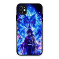 Blue Blade Glass Case Cover For iPhone 11
