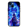 Blue Blade Glass Case Cover For iPhone 13 mini