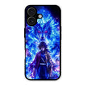 Blue Blade Glass Case Cover For iPhone 16