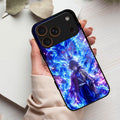 Blue Blade Glass Case Cover For iPhone 17 Pro
