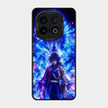 Blue Blade Glass Case Cover For Iqoo 13 5G