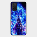 Blue Blade Glass Case Cover For Iqoo 3 5G