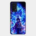 Blue Blade Glass Case Cover For Iqoo 7 5G