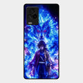 Blue Blade Glass Case Cover For Iqoo 7 Legend 5G