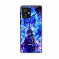 Blue Blade Glass Case Cover For Motorola G54 5G