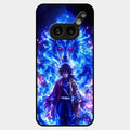 Blue Blade Glass Case Cover For Nothing Phone 2A Plus