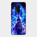 Blue Blade Glass Case Cover For Oneplus 8 Pro