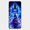 Blue Blade Glass Case Cover For Oneplus 8