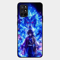 Blue Blade Glass Case Cover For Oneplus 8T