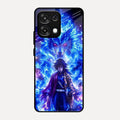 Blue Blade Glass Case Cover For Oppo F31 5G