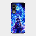 Blue Blade Glass Case Cover For Oppo K13X 5G