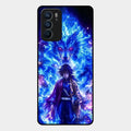 Blue Blade Glass Case Cover For Oppo Reno 6 5G