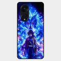 Blue Blade Glass Case Cover For Oppo Reno 8T 5G