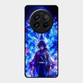 Blue Blade Glass Case Cover For Realme 12 Pro 5G