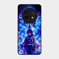 Blue Blade Glass Case Cover For Realme 13 Plus 5G