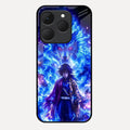 Blue Blade Glass Case Cover For Realme 15T 5G