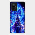 Blue Blade Glass Case Cover For Redmi Note 10 Pro Max