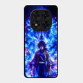 Blue Blade Glass Case Cover For Redmi Note 15 Pro Plus 5G