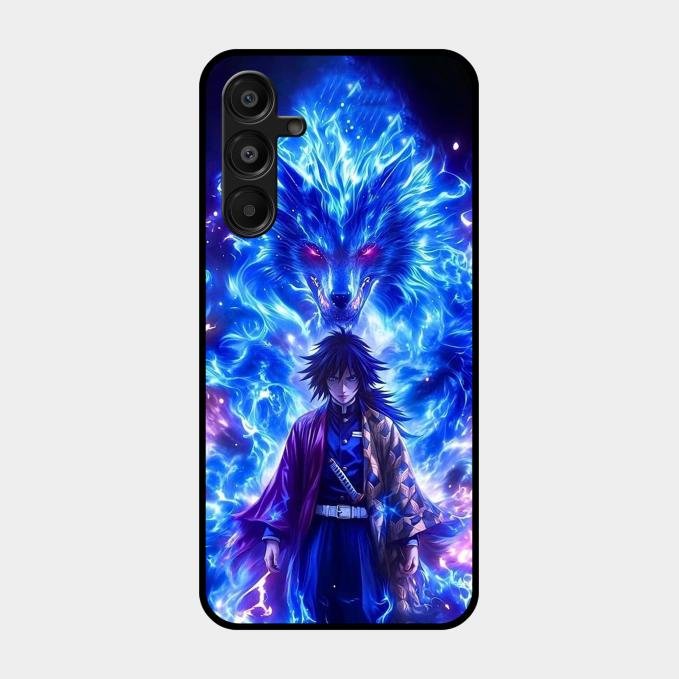 Blue Blade Glass Case Cover For Samsung Galaxy A16 5G