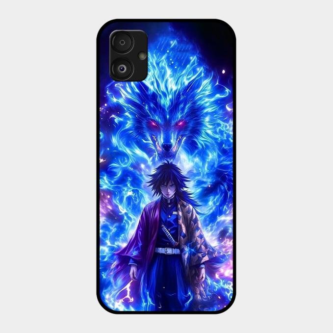 Blue Blade Glass Case Cover For Samsung Galaxy F14 5G