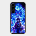 Blue Blade Glass Case Cover For Samsung Galaxy S24 Plus 5G