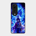 Blue Blade Glass Case Cover For Vivo T3 Ultra