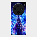 Blue Blade Glass Case Cover For Vivo X100 Pro 5G