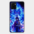 Blue Blade Glass Case Cover For Vivo Y01