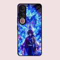 Blue Blade Glass Case Cover For Vivo Y31 5G