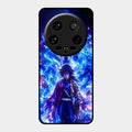Blue Blade Glass Case Cover For Xiaomi 14 Ultra