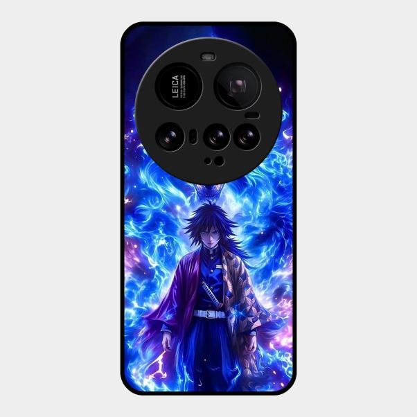 Blue Blade Glass Case Cover For Xiaomi 15 Ultra 5G