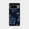 Blue Blossom Kindle Glass Phone Cover For Google Pixel 8 Pro 5G
