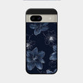 Blue Blossom Kindle Glass Phone Cover For Google Pixel 8A 5G