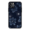 Blue Blossom Kindle Glass Phone Cover For iPhone 11 Pro