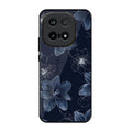 Blue Blossom Kindle Glass Phone Cover For iQOO 15 5G