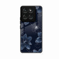 Blue Blossom Kindle Glass Phone Cover For Motorola G67 Power 5G