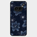 Blue Blossom Kindle Glass Phone Cover For Nothing Phone 2A Plus