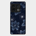 Blue Blossom Kindle Glass Phone Cover For Oneplus 10 Pro 5G