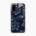 Blue Blossom Kindle Glass Phone Cover For OnePlus 15R 5G