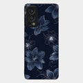 Blue Blossom Kindle Glass Phone Cover For Oneplus Nord 2 5G