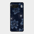 Blue Blossom Kindle Glass Phone Cover For Oneplus Nord 4 5G