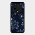 Blue Blossom Kindle Glass Phone Cover For Oppo F27 Pro Plus 5G