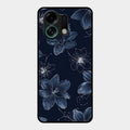 Blue Blossom Kindle Glass Phone Cover For Oppo K13 Turbo 5G
