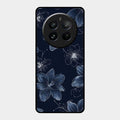 Blue Blossom Kindle Glass Phone Cover For Realme 12 Pro Plus 5G