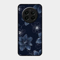 Blue Blossom Kindle Glass Phone Cover For Realme Narzo 70 Pro 5G