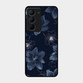 Blue Blossom Kindle Glass Phone Cover For Realme Narzo 80X 5G